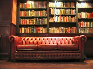 This photo depicting wonderfully stuffed bookcases - never enough bookcases or too many books (which is it?) - was taken by an unknown photograher...let us know if it's you!